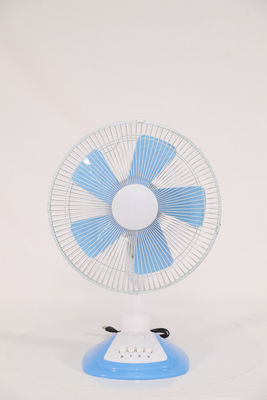 Rechargeable AC DC Table Fan /  Speed Control AC DC Solar Fan Multi Color