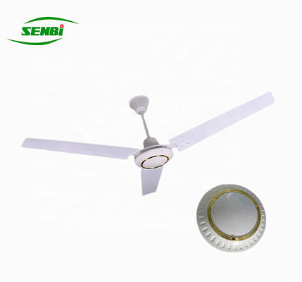 Ventilatore da soffitto a 56 pollici del metallo di emergenza, ventilatore da soffitto di CC 12v di velocità 30W 5