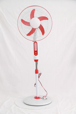 Fan solare di CC di CA di uso della Camera, ventilatore da tavolo solare con la plastica del pannello ABS/AS/PP